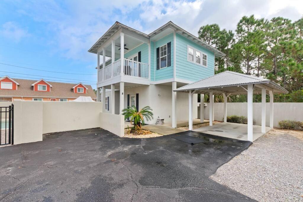 Coconut Cottage: Beachside Retreat with En-Suites and Pool Panama City Beach Exterior photo